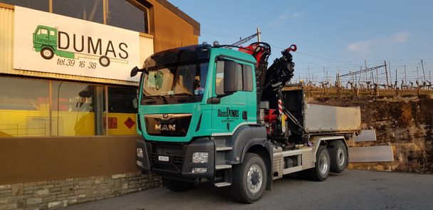 camion-grue - Dumas Transports Lutry SA